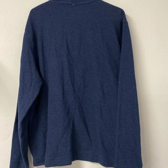 Van Heusen Shirt Classic Fit Natural Flex Stretch Quarter Zip Size‎ XL - Picture 4 of 8